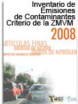 Inventario de contaminantes criterio de la ZMVM 2008