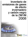 Inventario de compuestos de efecto invernadero de la ZMVM 2008
