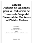 Reducción tramos viaje personal GDF