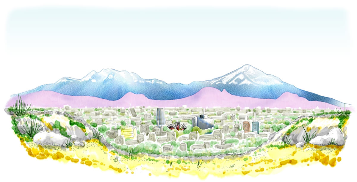 Fondo ciudad