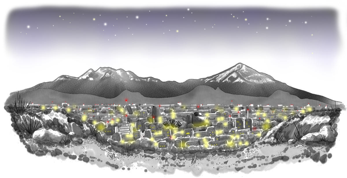 Fondo ciudad